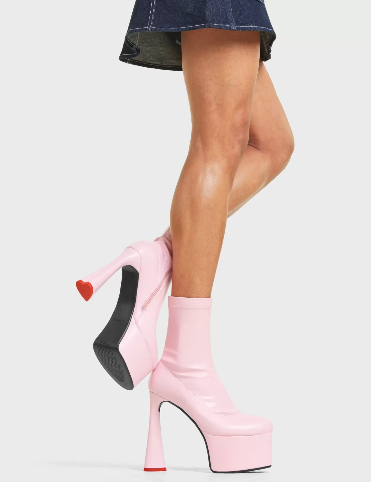 LAMODA Cheville*Addicted Platform Ankle Boots