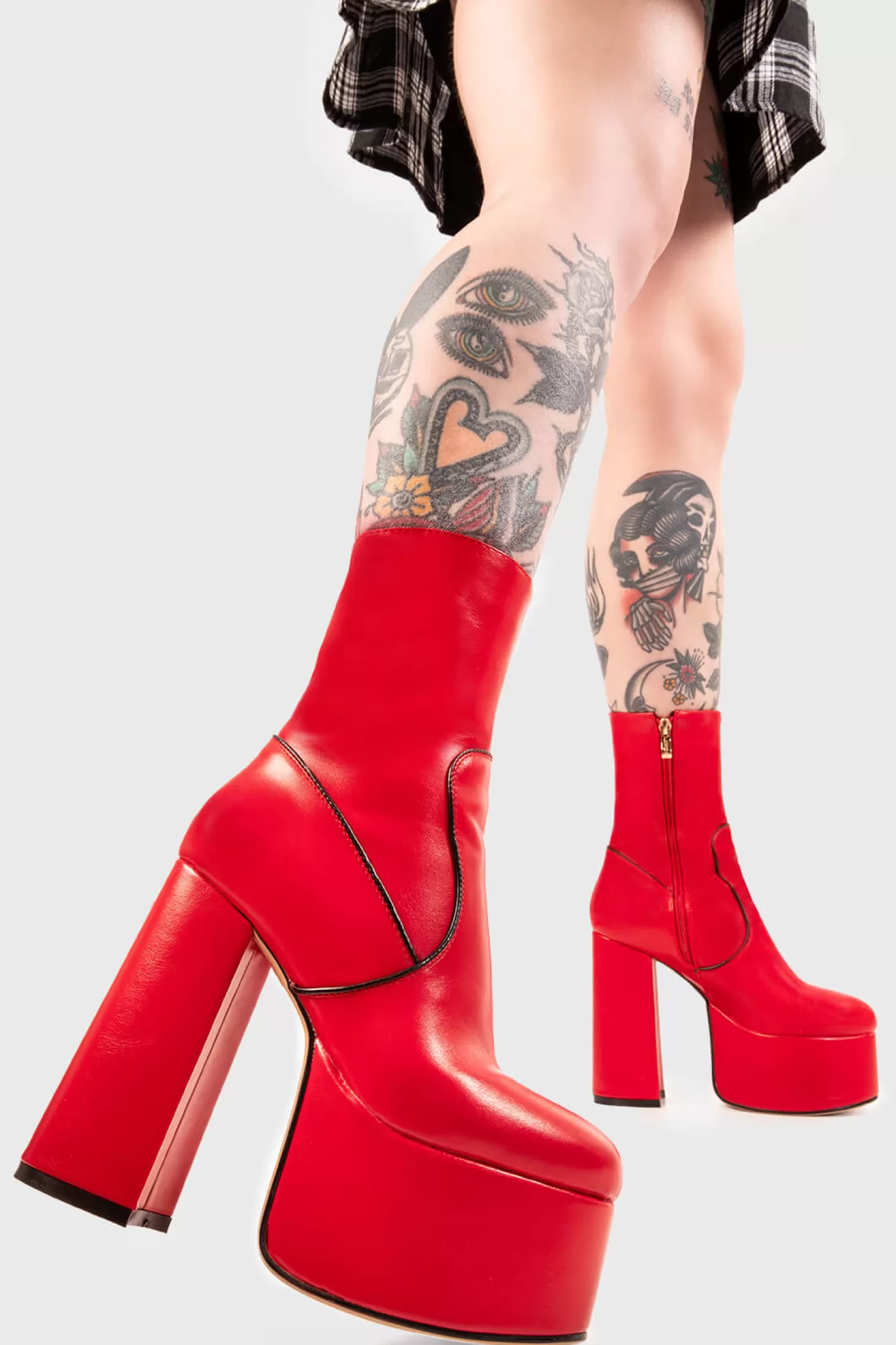 lamodawebsite Cheville*Adore You Platform Ankle Boots