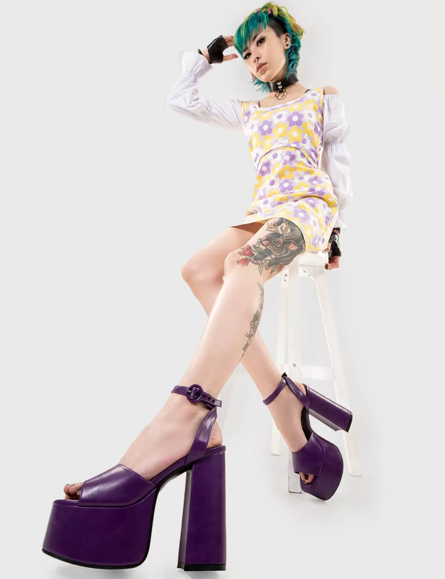 lamodawebsite Plate-Forme*All For You Platform Sandals