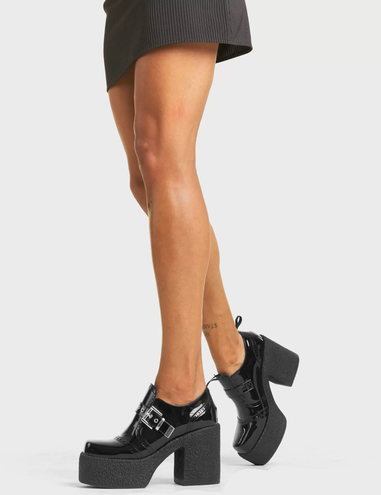 LAMODA Epais*Don'T Call Chunky Platform Shoes