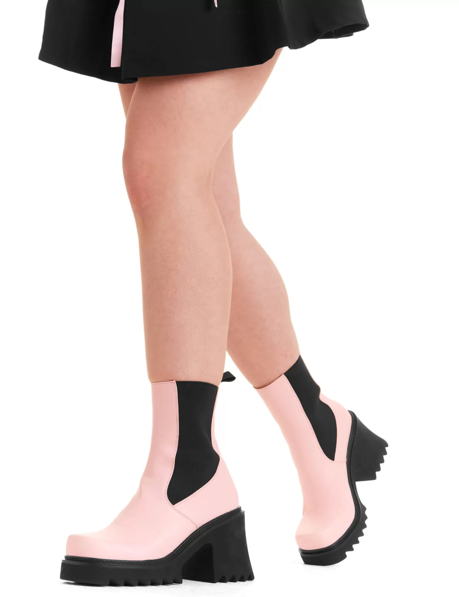 lamodawebsite Cheville*Elevate Chunky Platform Ankle Boots
