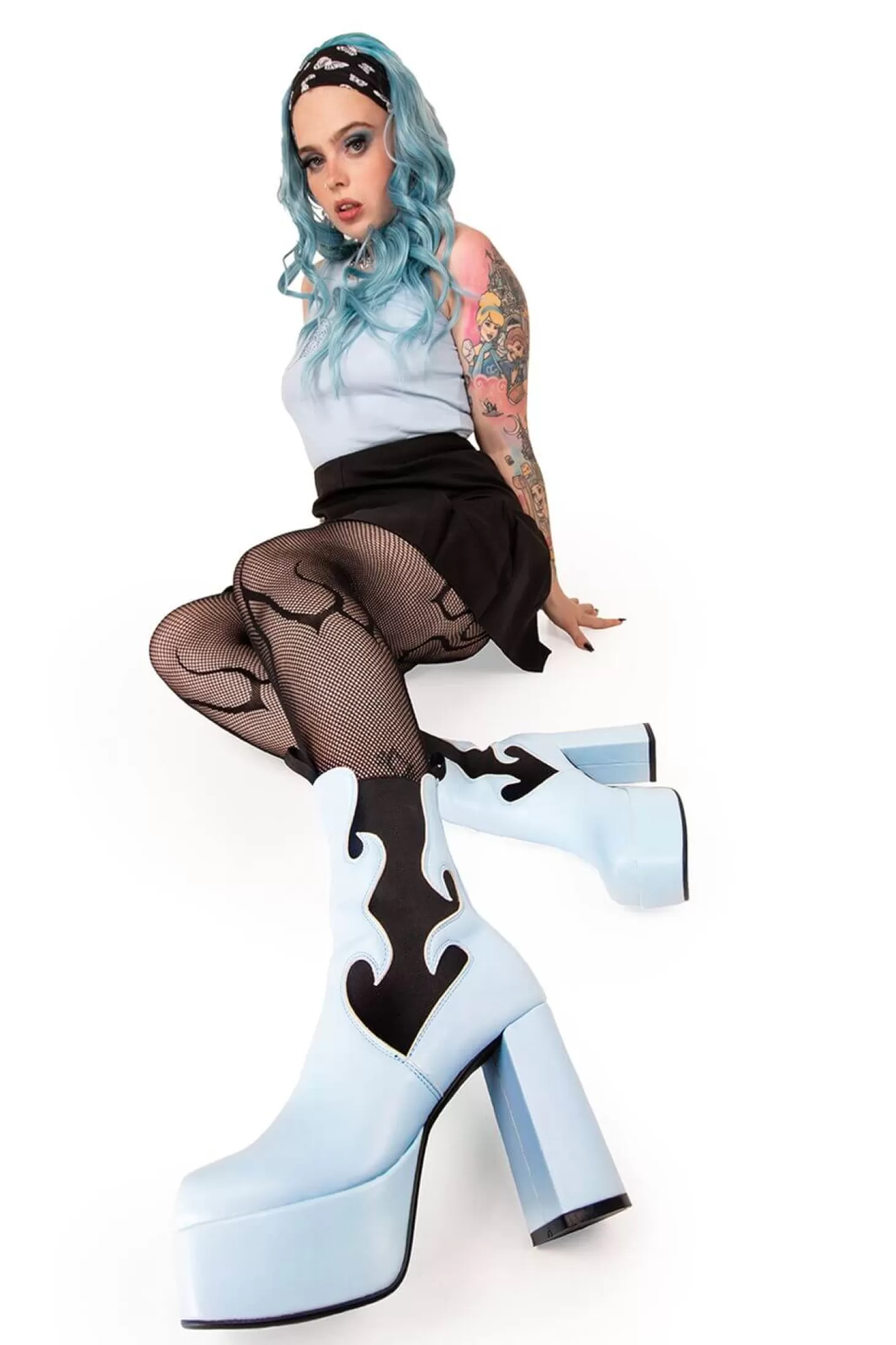 LAMODA Cheville*Feelings Platform Ankle Boots