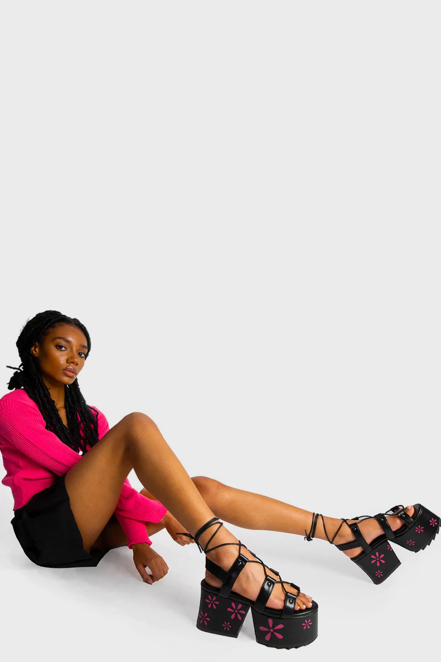 LAMODA Plate-Forme*Flawless Chunky Platform Sandals