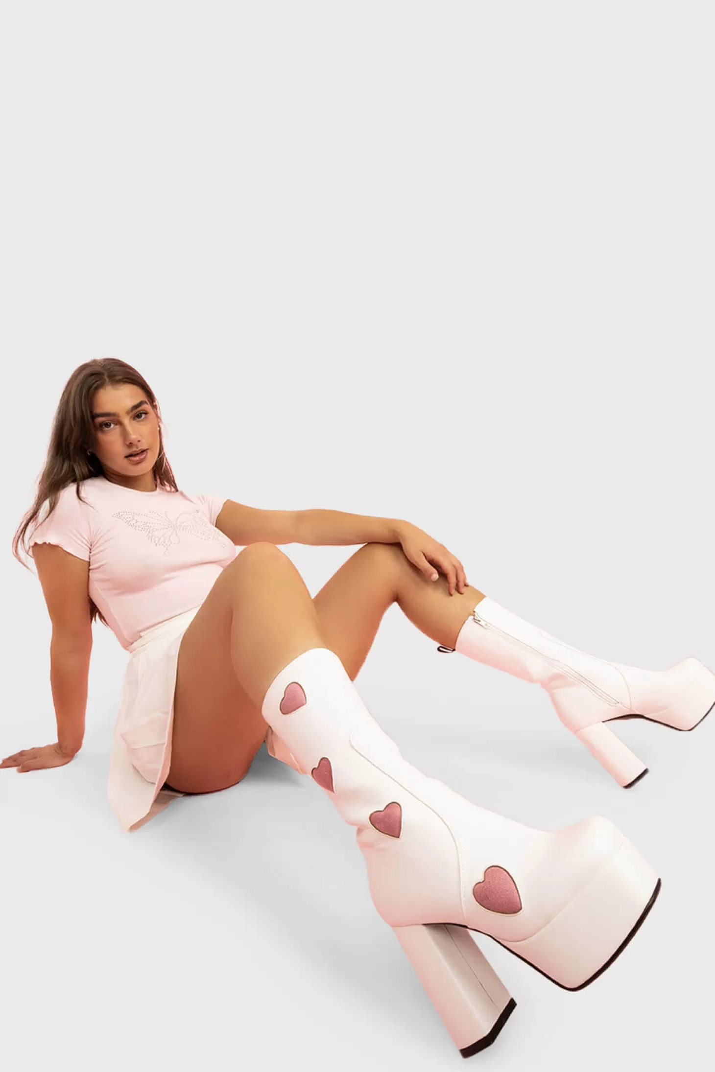 lamodawebsite Veau*Game Of Love Platform Calf Boots