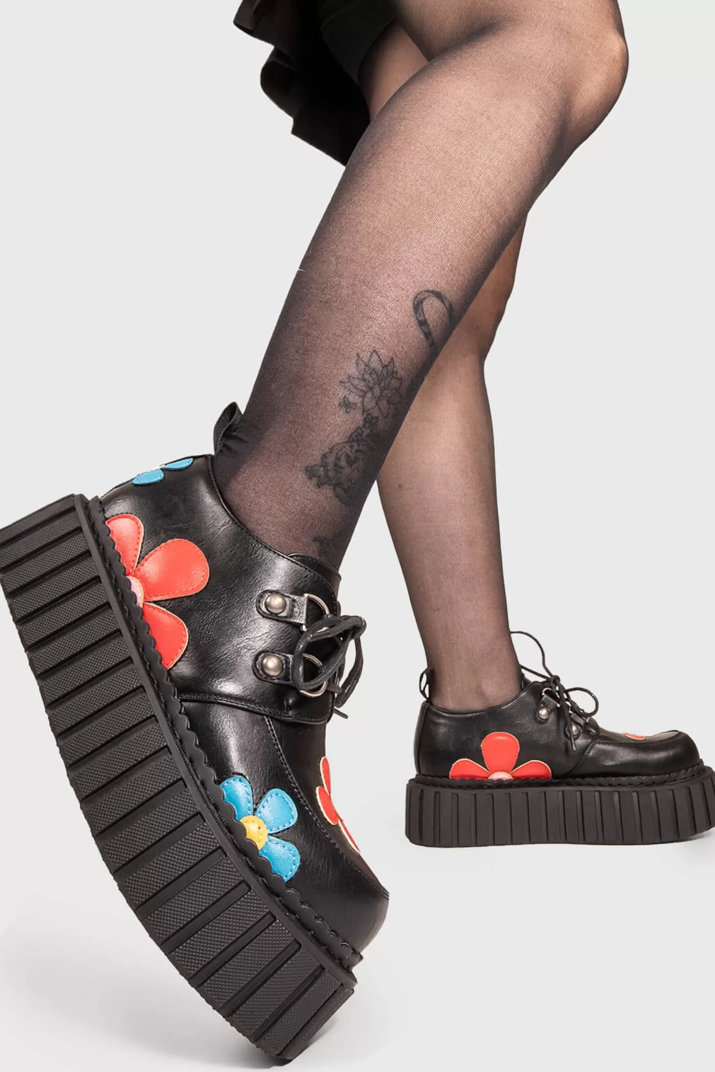 lamodawebsite Epais*Give A Little Chunky Creeper Shoes