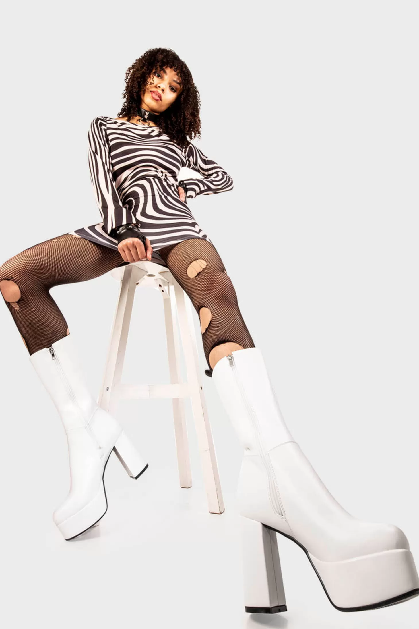 lamodawebsite Veau*Going Under Platform Calf Boots