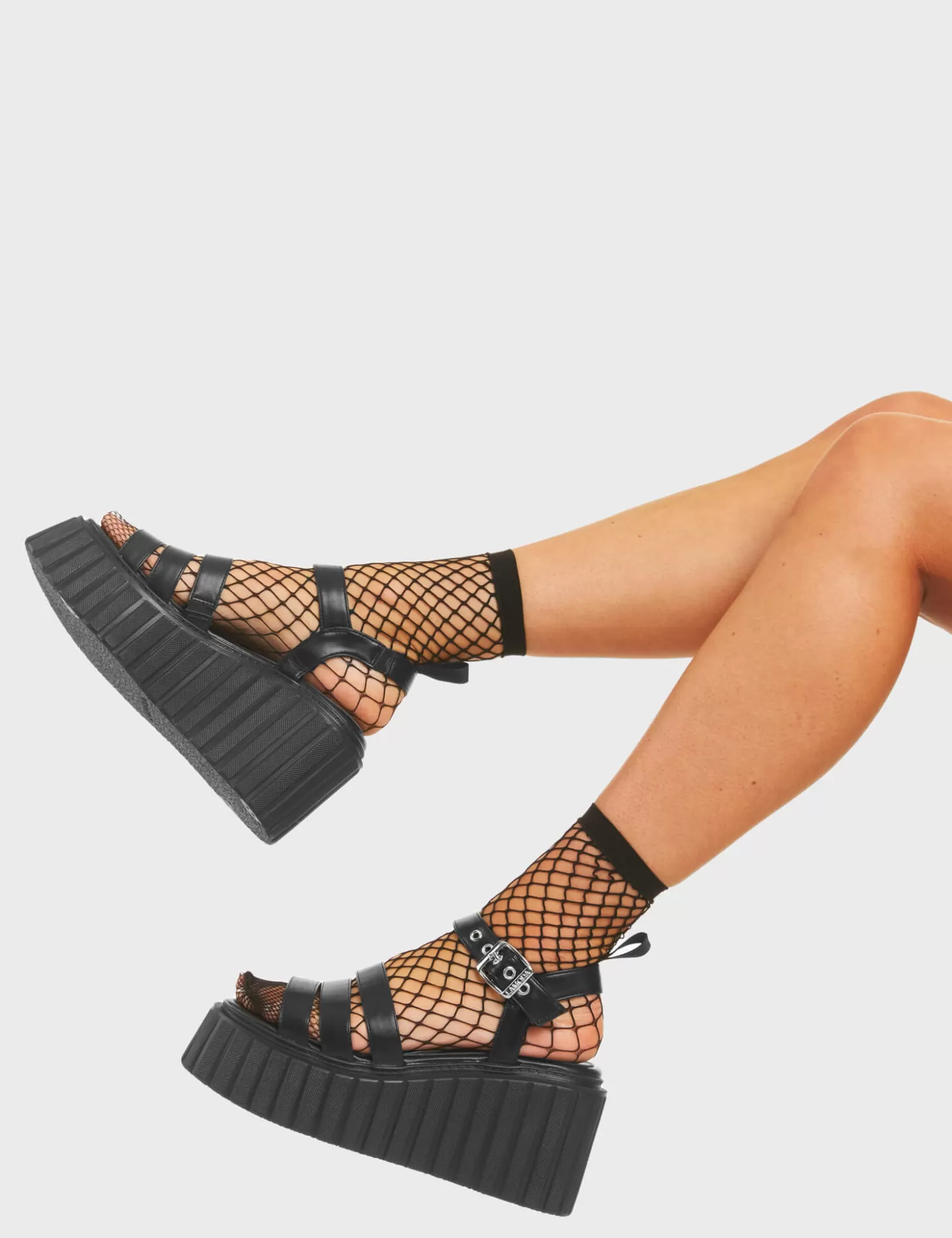 LAMODA Plate-Forme*Good Day Chunky Platform Creeper Sandals