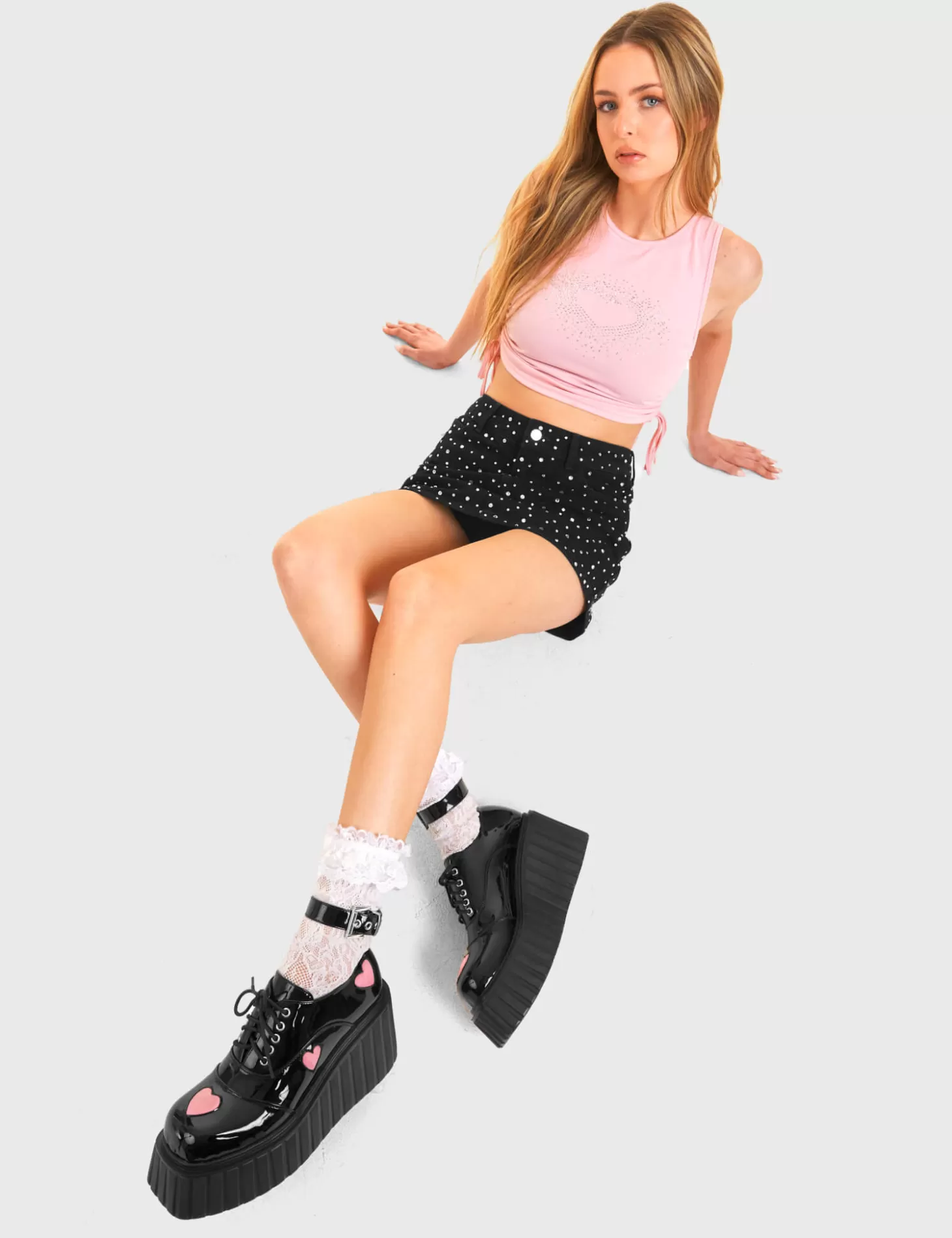 lamodawebsite Epais*Good Day Chunky Platform Creeper Shoes