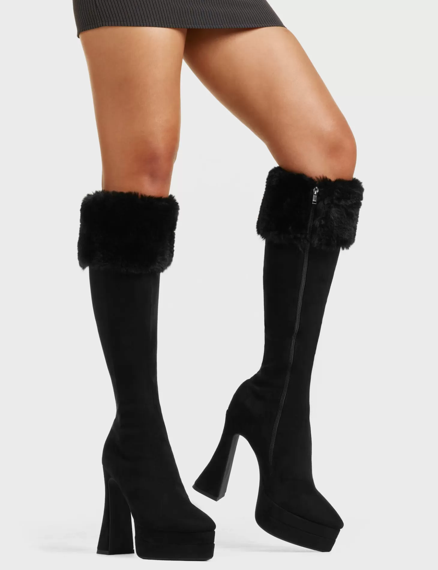 LAMODA Genou Haut*Good Soul Platform Knee High Boots