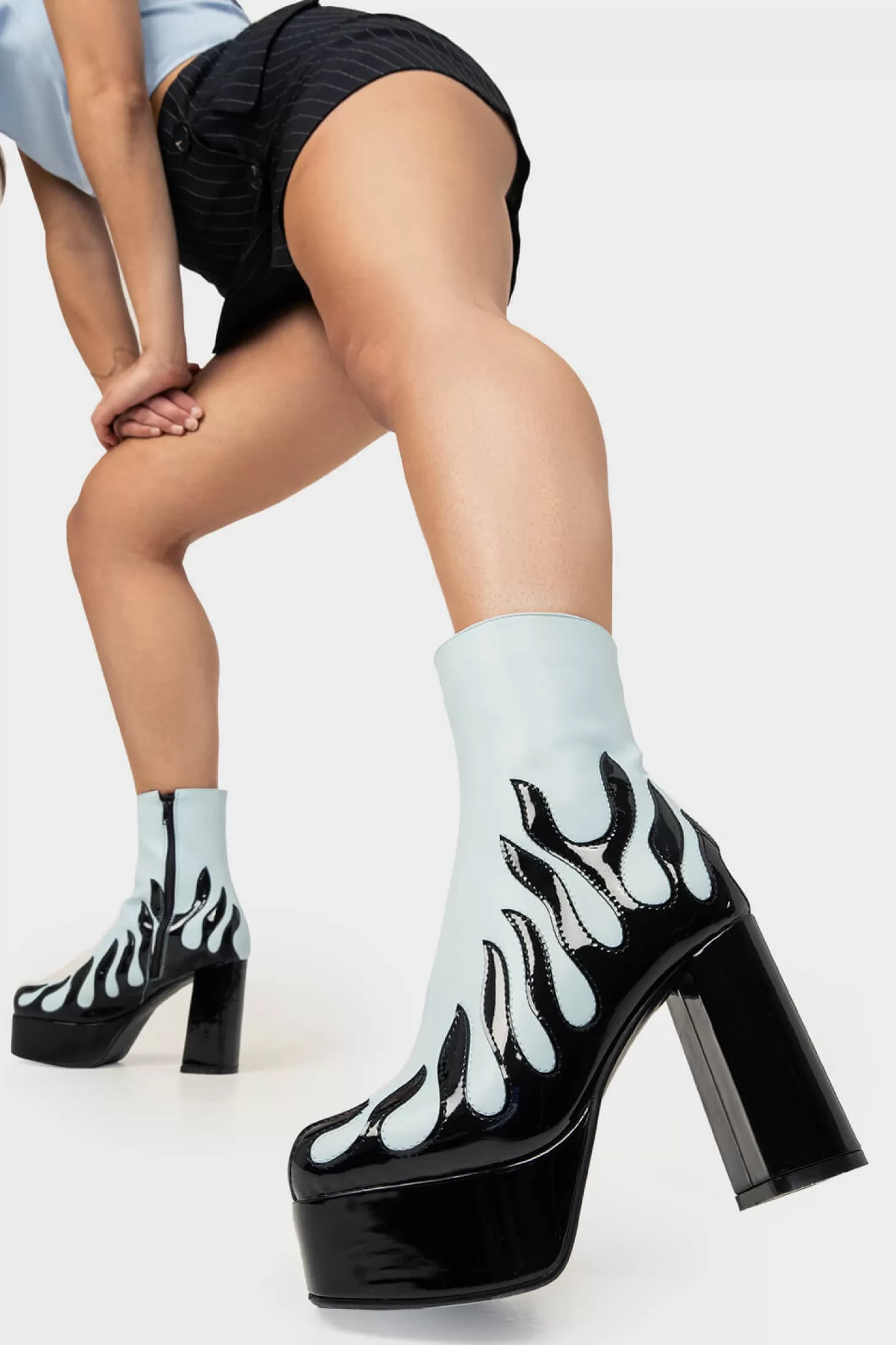 lamodawebsite Cheville*High Voltage Platform Ankle Boots