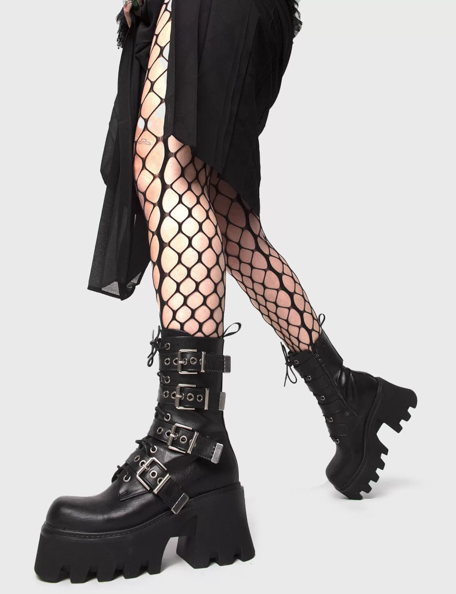 lamodawebsite Cheville*Hysteria Chunky Platform Ankle Boots