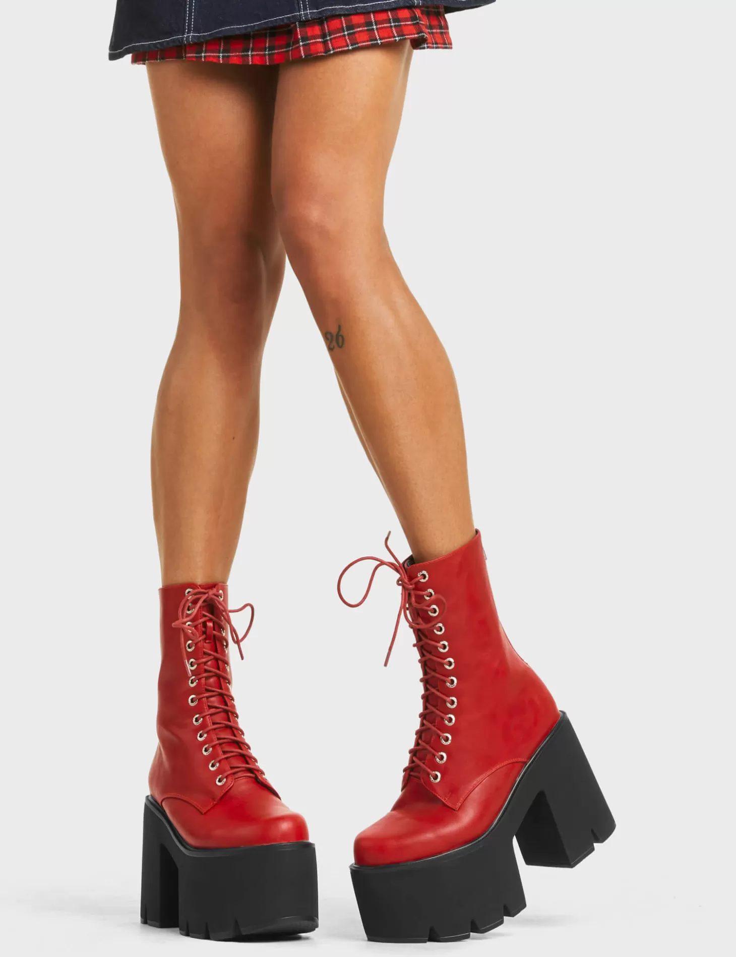 LAMODA Cheville*Iconic Chunky Platform Ankle Boots