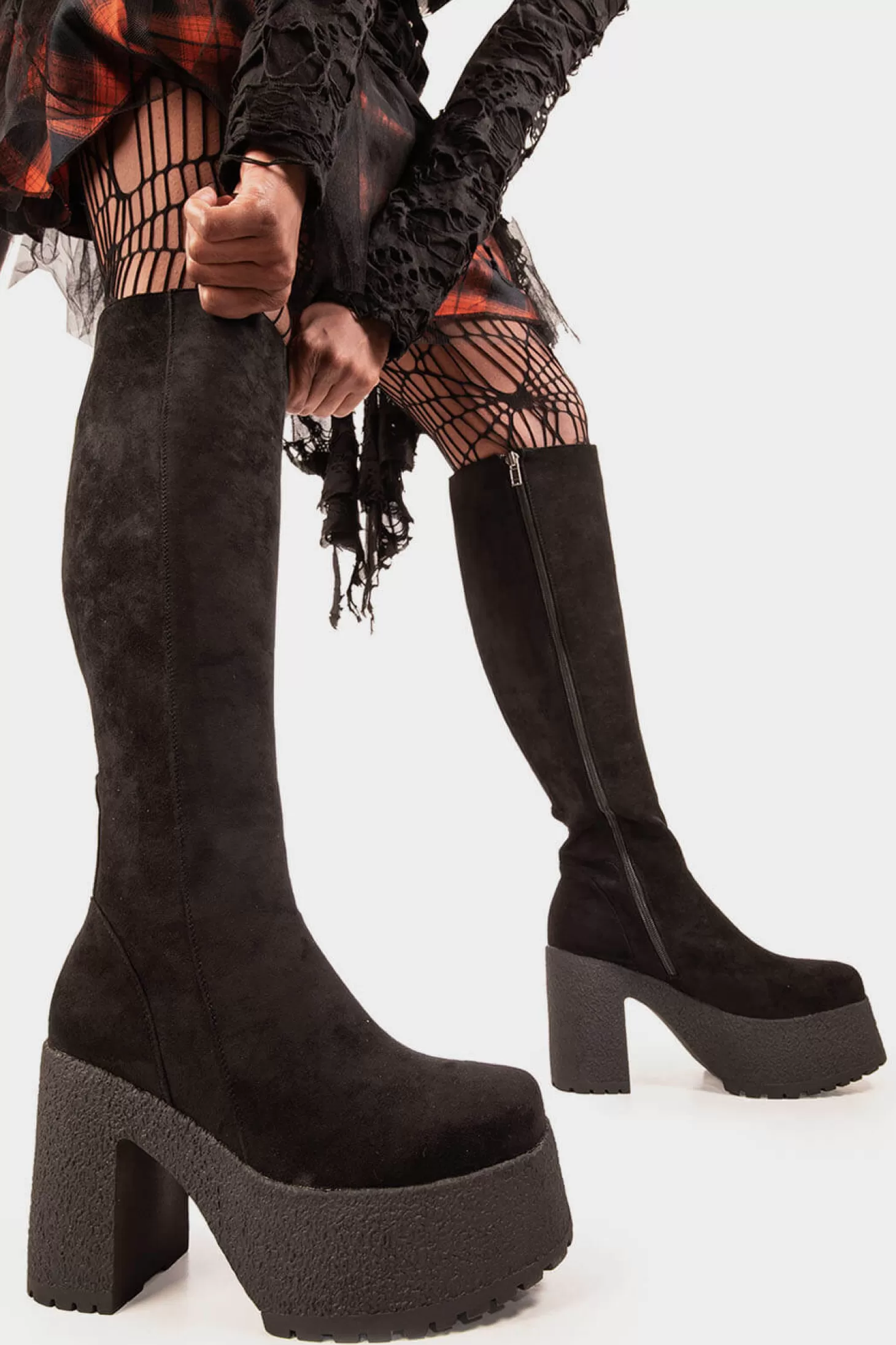 lamodawebsite Genou Haut*I'M What You Want Knee High Platform Boots