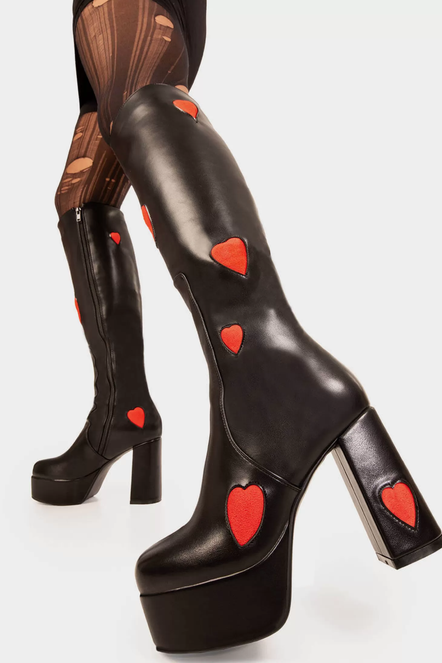 lamodawebsite Genou Haut*Jam Tarts Platform Knee High Boots