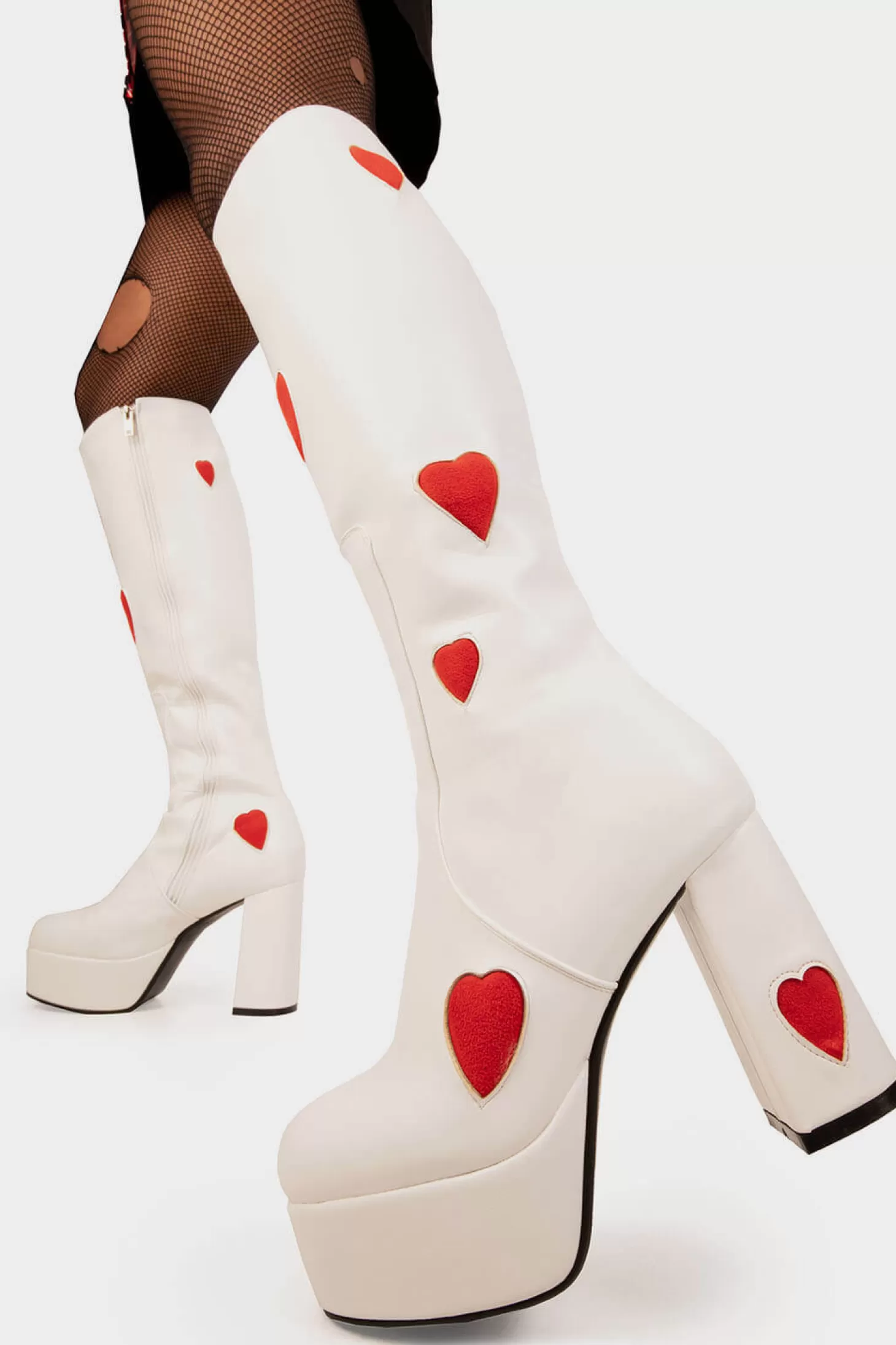 lamodawebsite Genou Haut*Jam Tarts Platform Knee High Boots