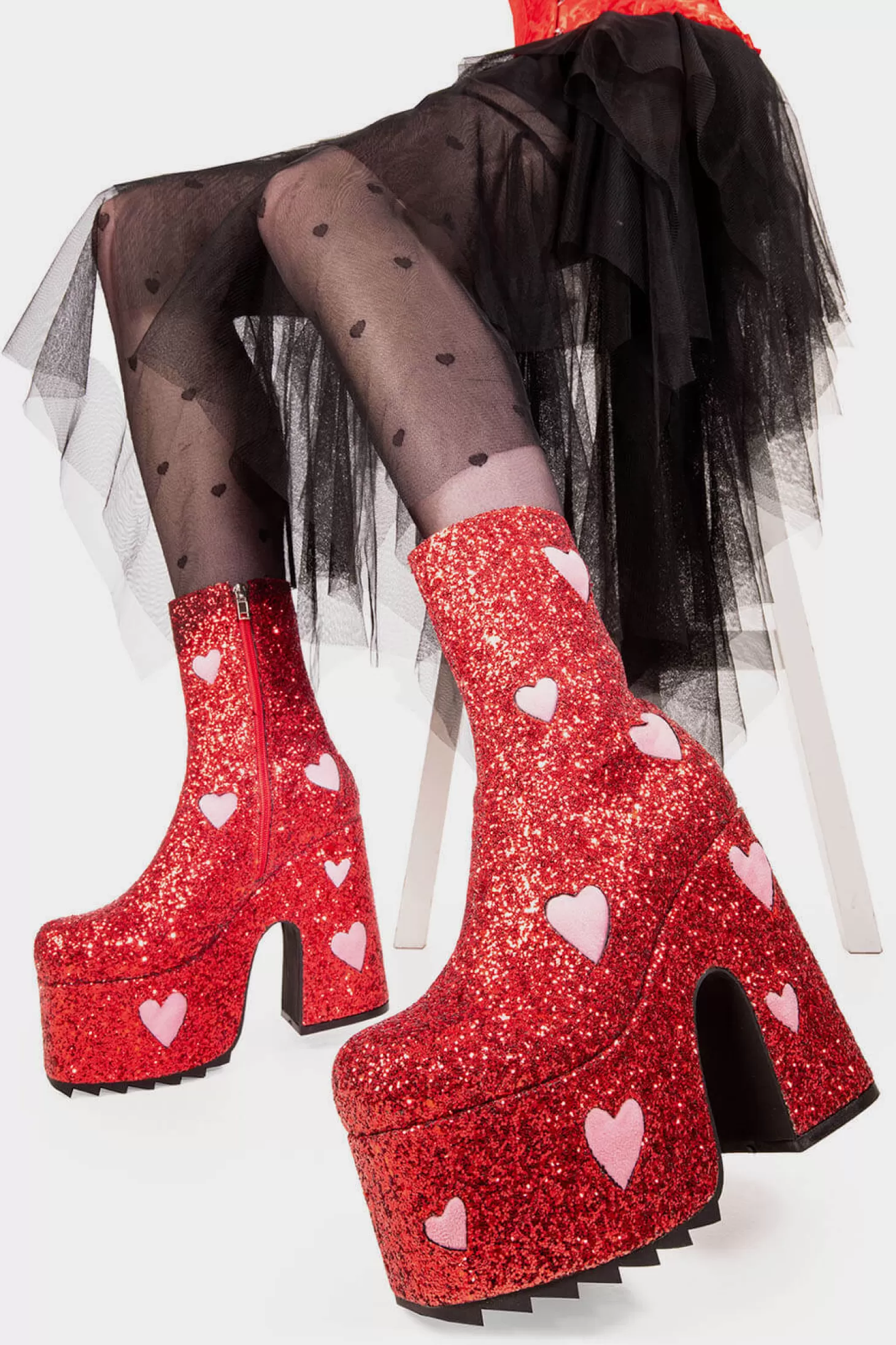 lamodawebsite Cheville*Keeper Chunky Platform Ankle Boots