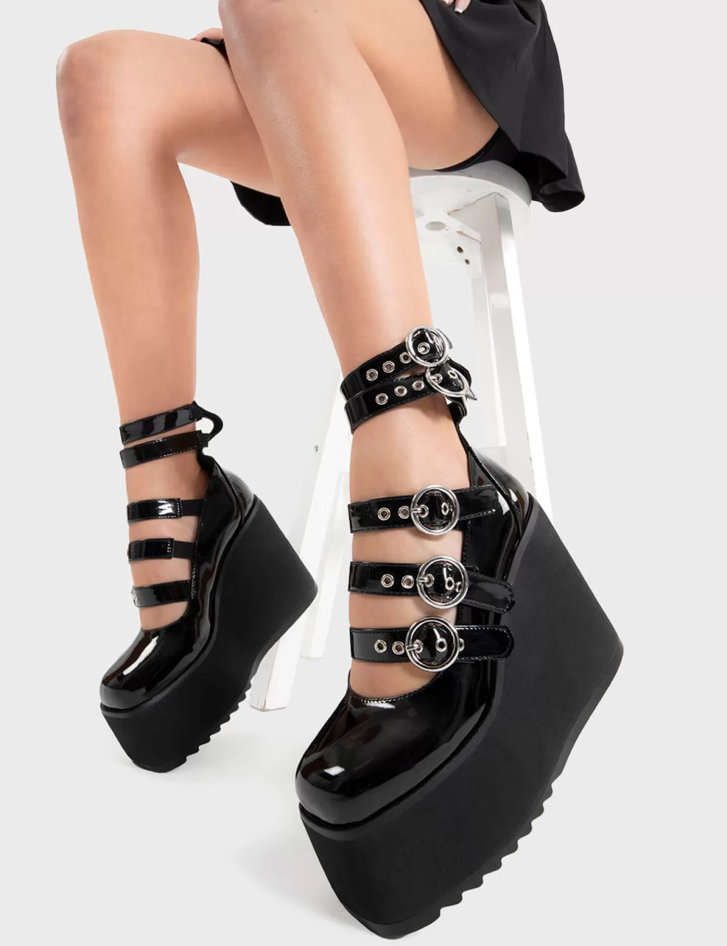 lamodawebsite Epais*Loaded Chunky Platform Ankle Boots