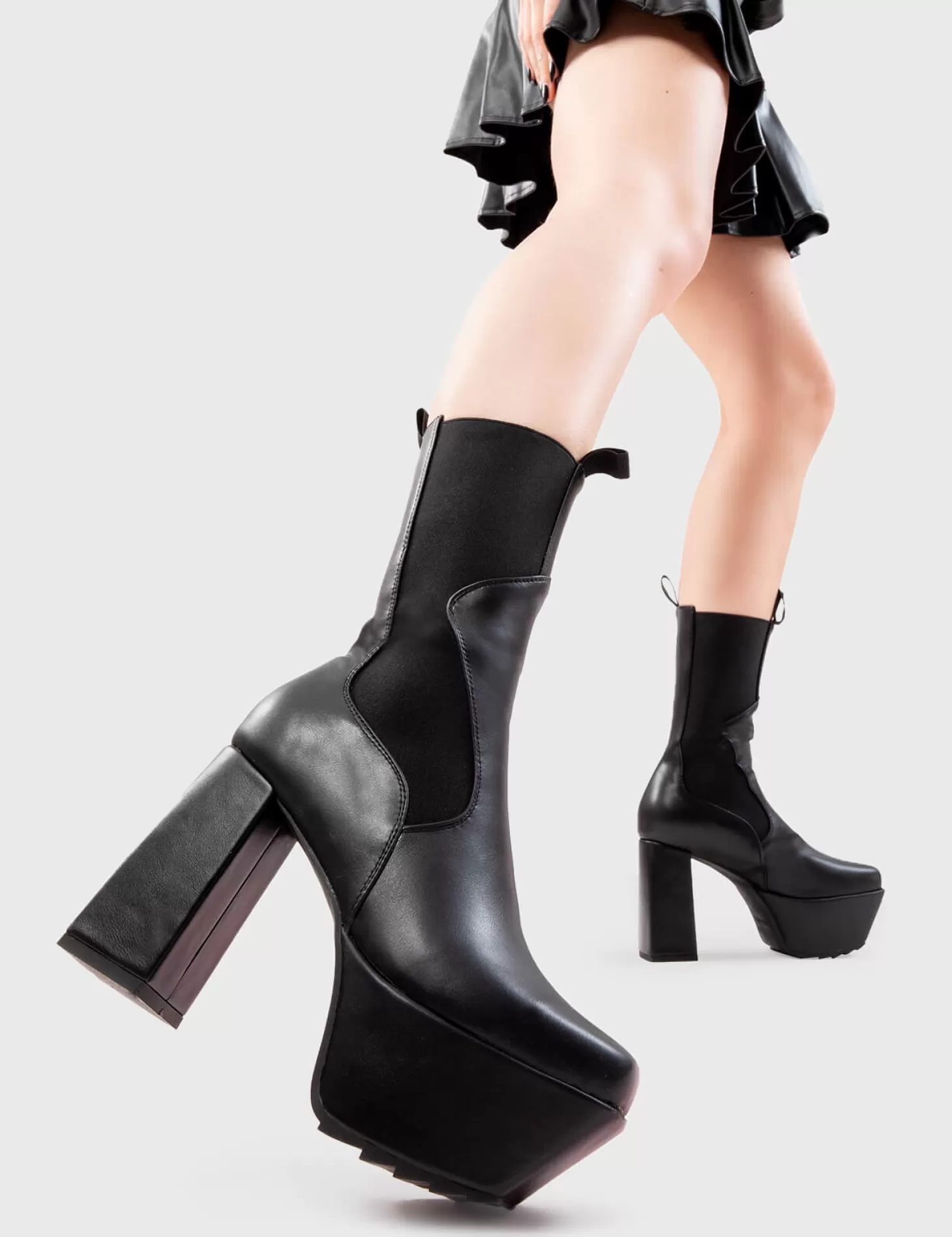 lamodawebsite Cheville*Lost In Translation Platform Ankle Boots