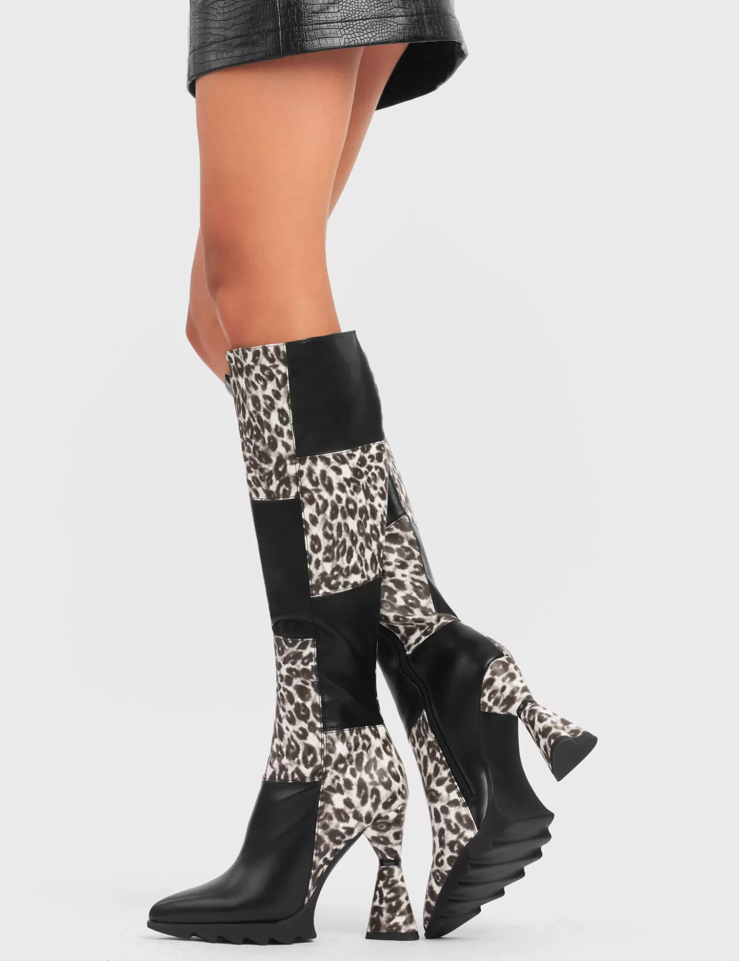 LAMODA Genou Haut*Love Shot Platform Knee High Boots
