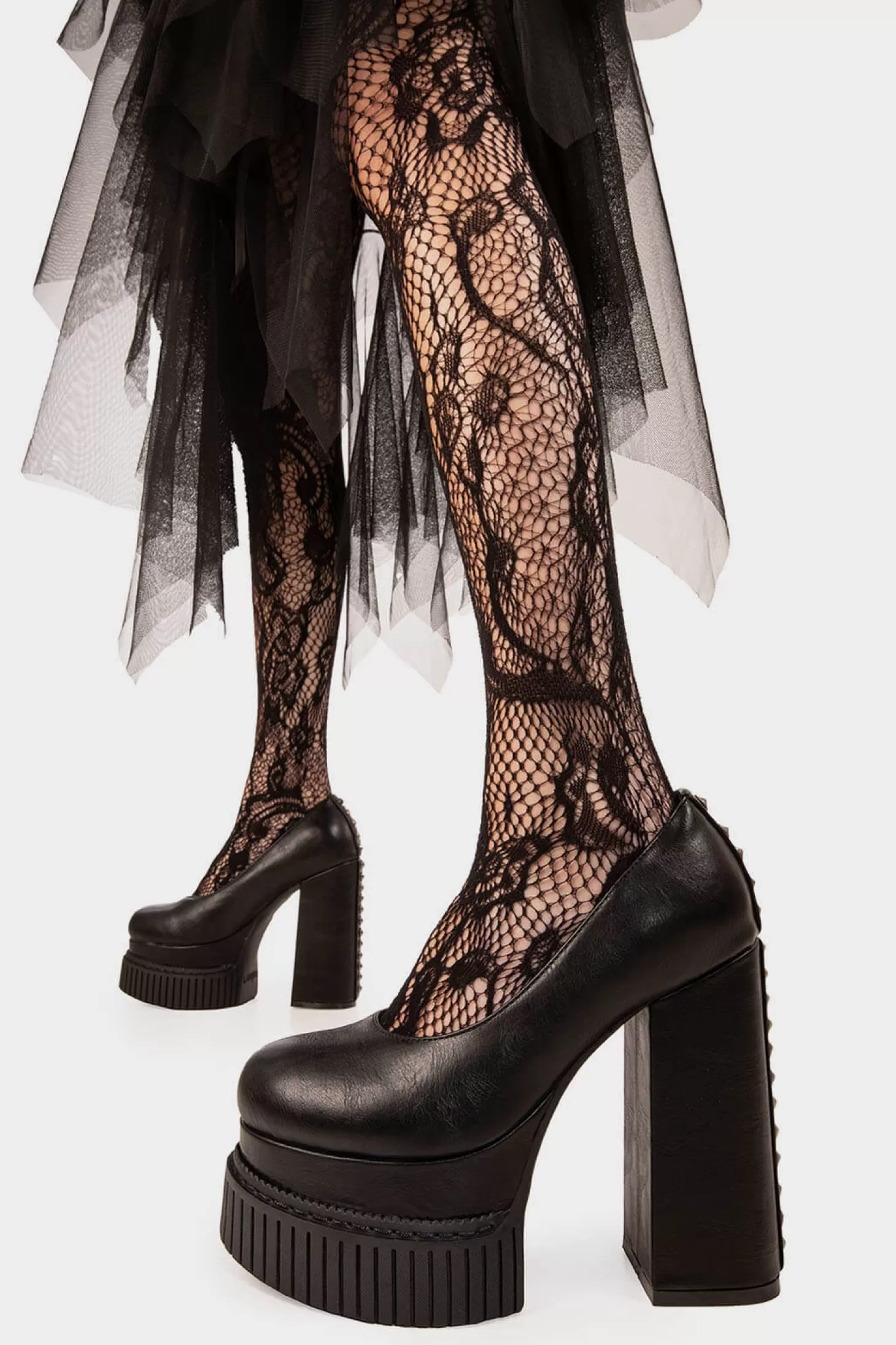 LAMODA Plate-Forme*Lyrical Creeper Platform Heels