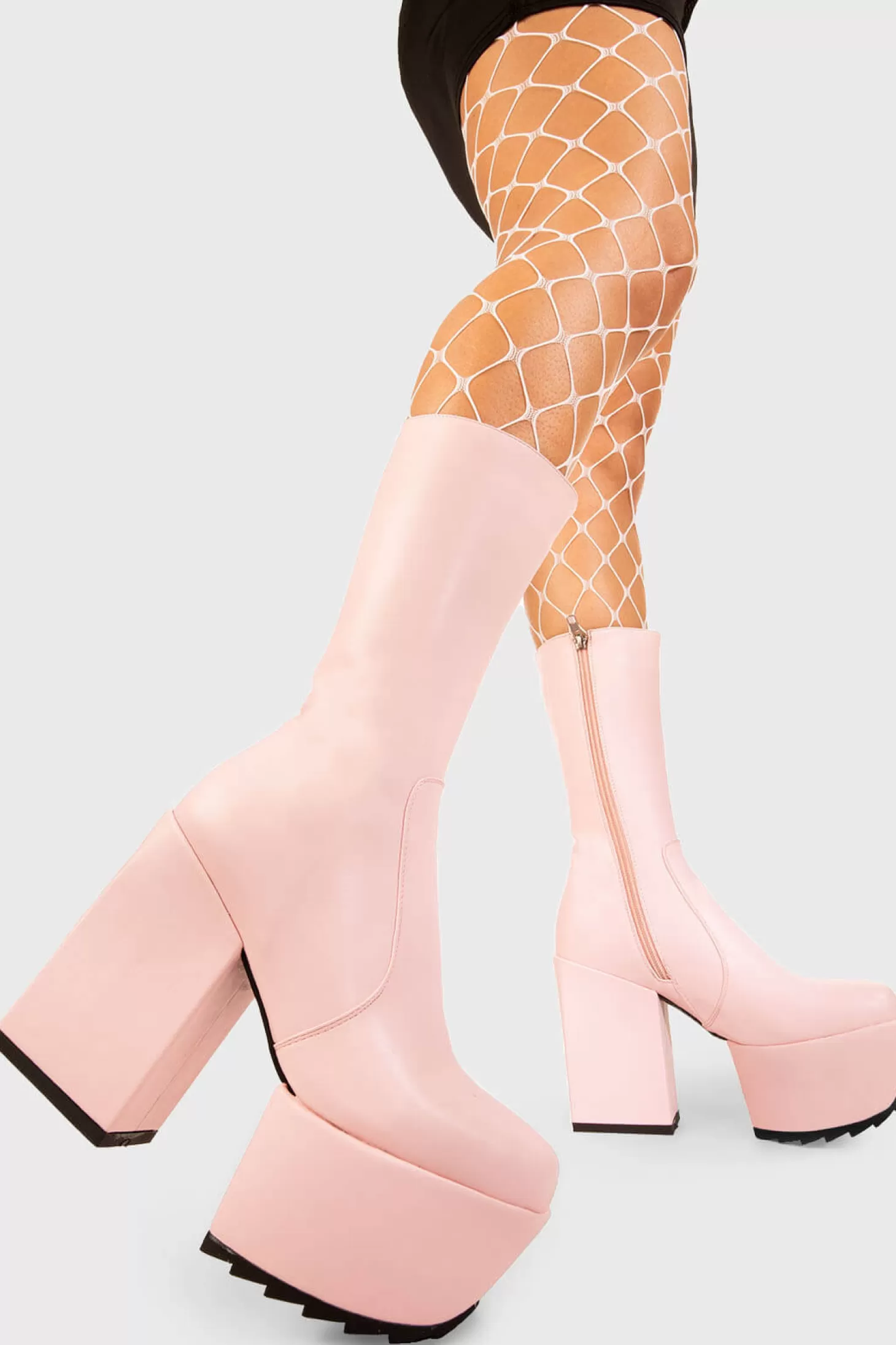 lamodawebsite Veau*Magnolia Chunky Platform Boots
