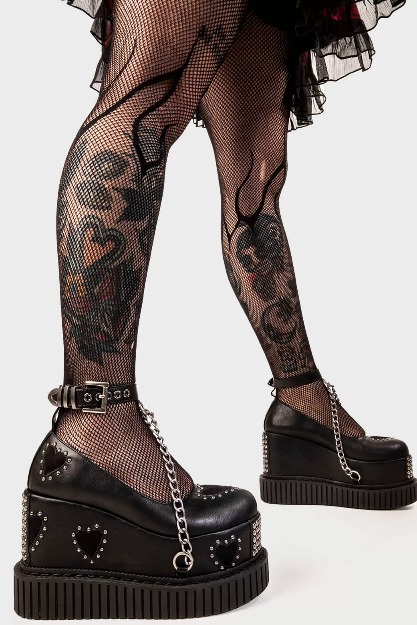 lamodawebsite Epais*Majesty Chunky Platform Creeper Shoes