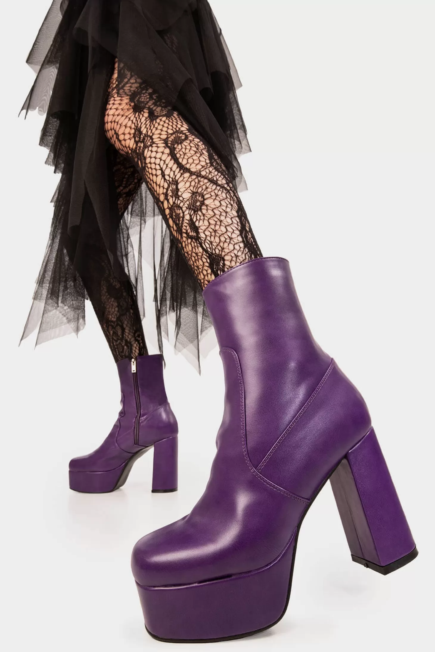 lamodawebsite Cheville*Making Moves Platform Ankle Boots