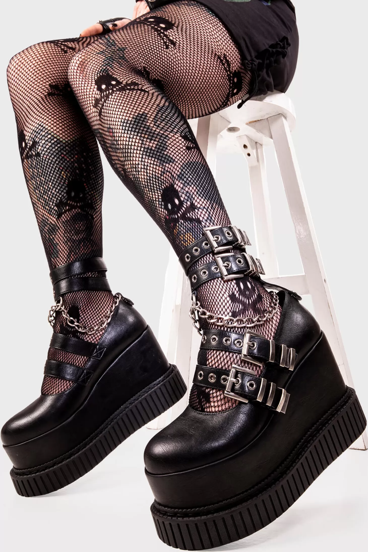 lamodawebsite Lianes*Metropolitan Chunky Platform Creeper Shoes