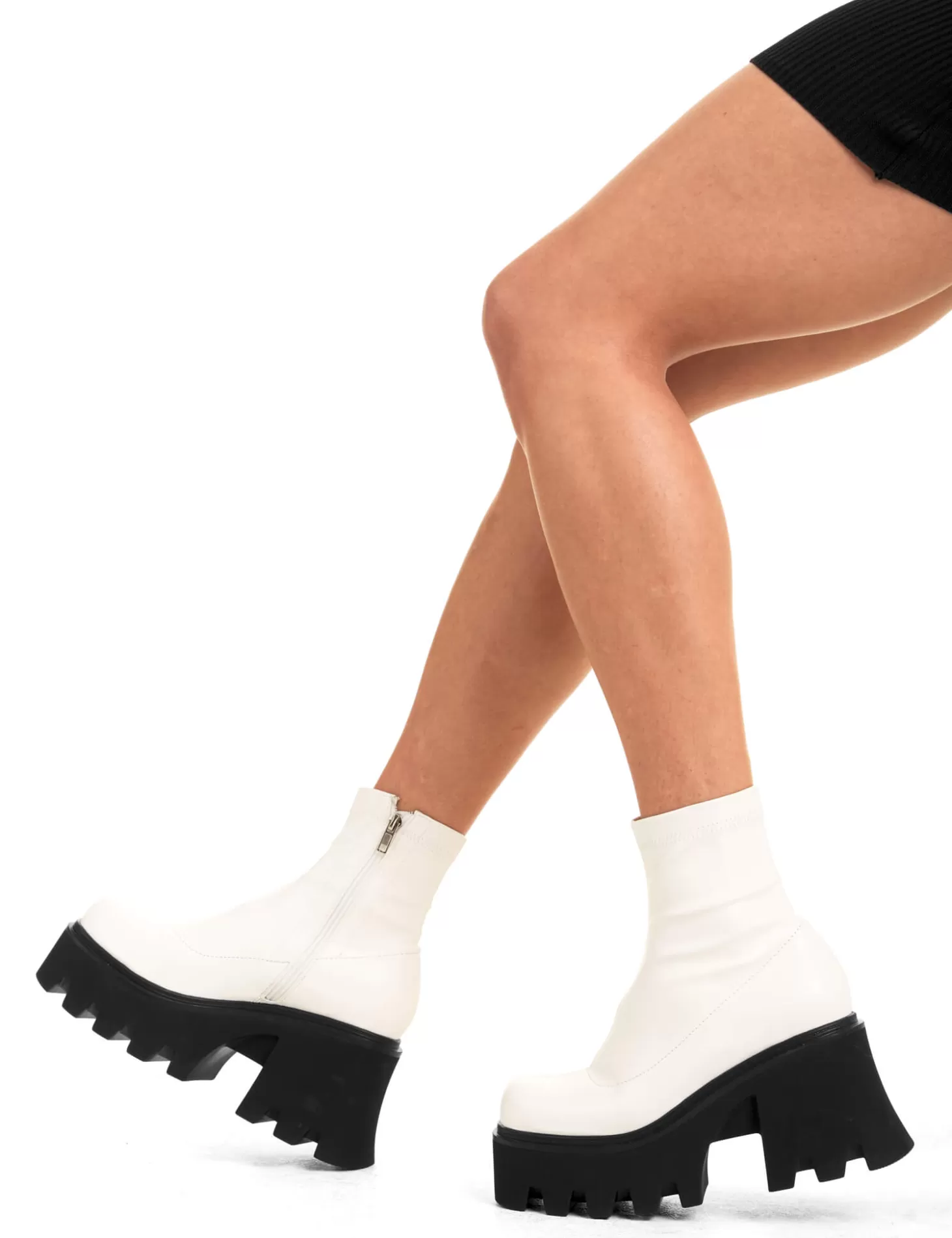 lamodawebsite Cheville*Notorious Chunky Platform Ankle Boots