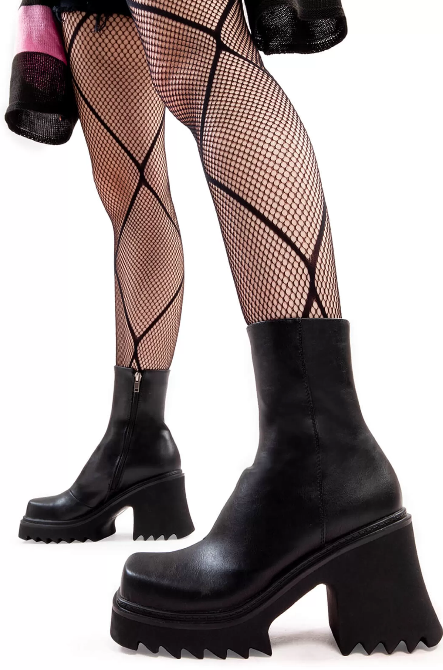 lamodawebsite Cheville*Old Friend Chunky Platform Ankle Boots