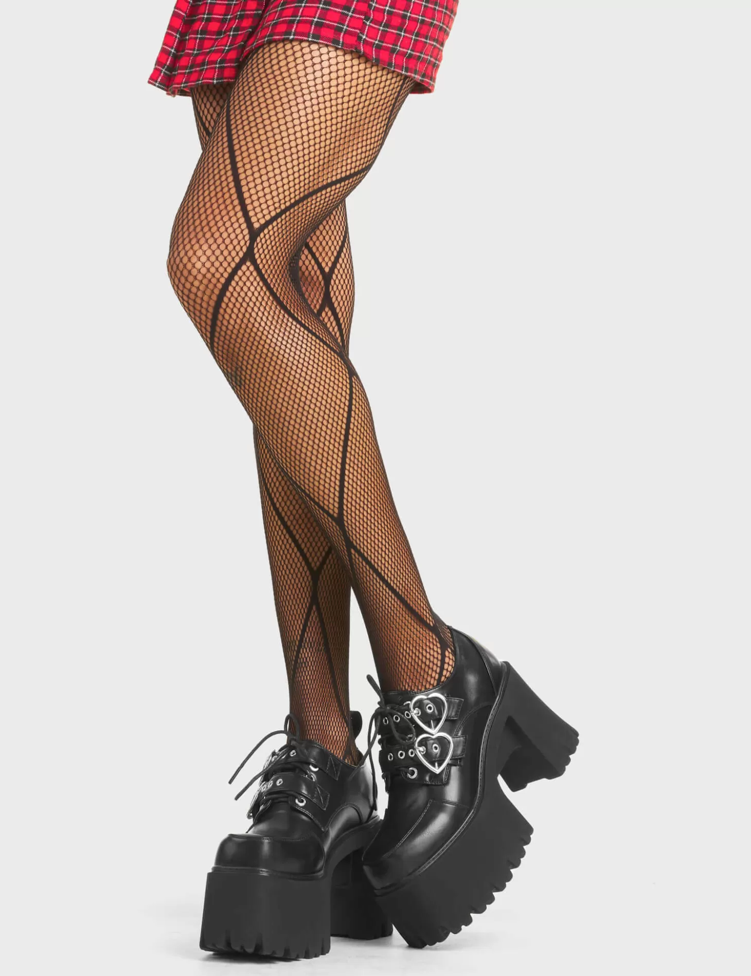 LAMODA Epais*Open Heart Chunky Platform Shoes