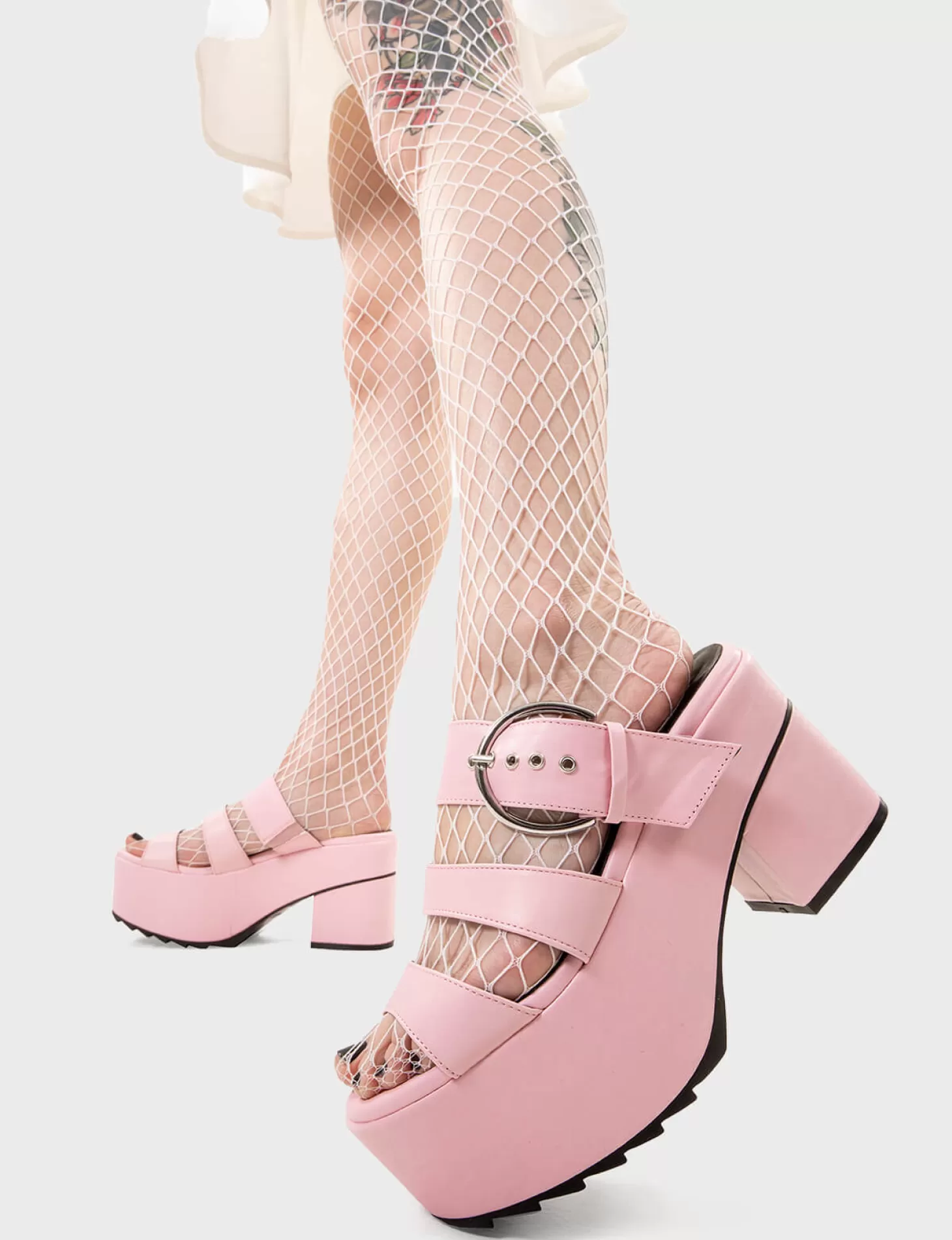 LAMODA Plate-Forme*Out The Mud Chunky Platform Sandals
