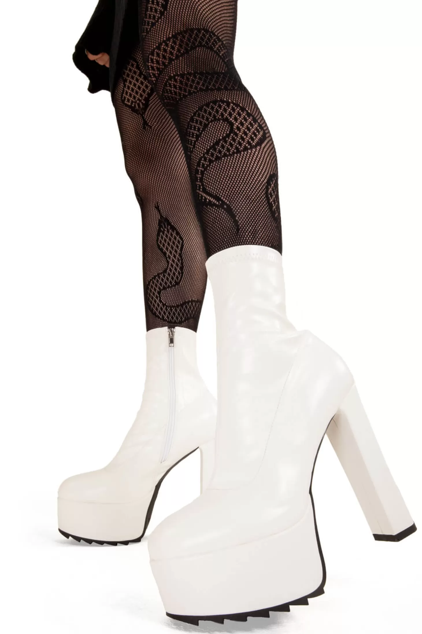lamodawebsite Cheville*Rule Over Platform Ankle Boots