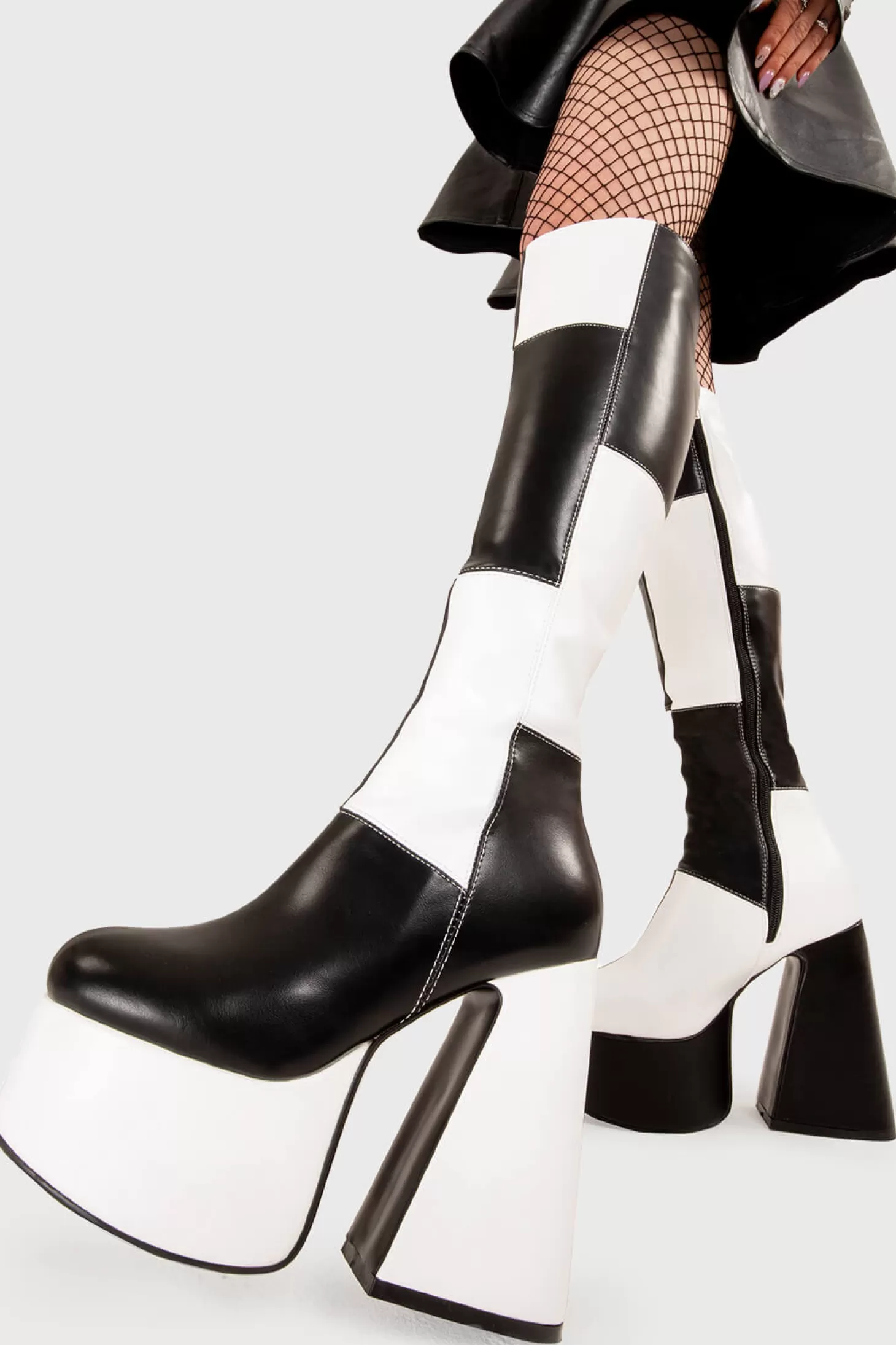 lamodawebsite Genou Haut*Runway Platform Knee High Boots
