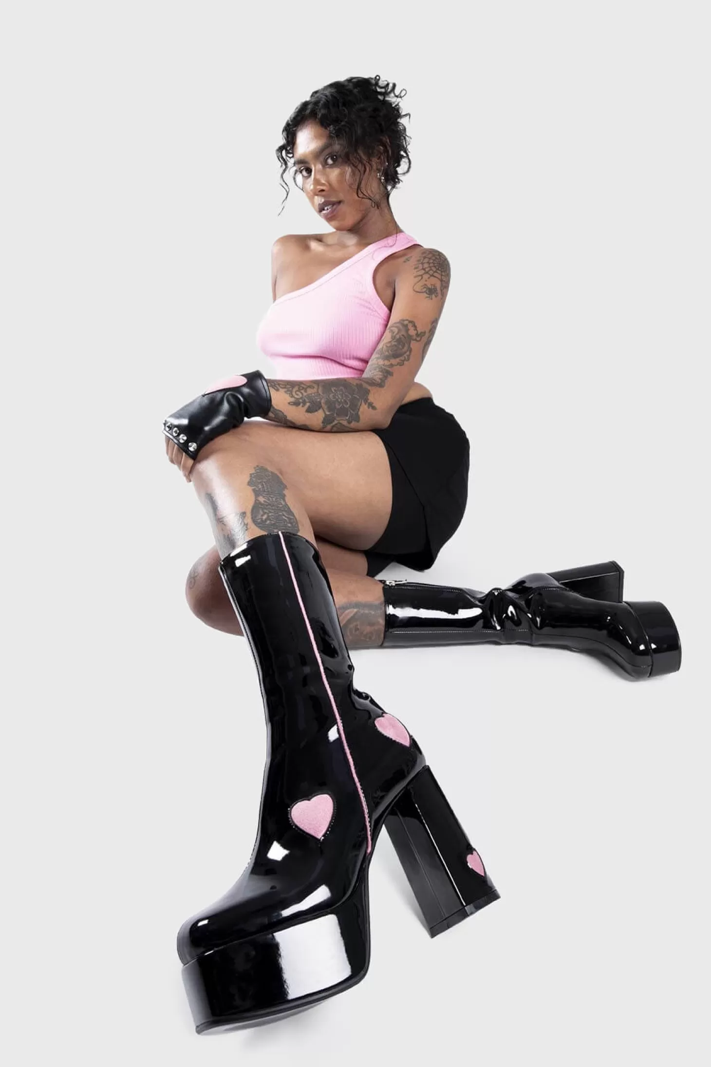 lamodawebsite Veau*Secret Lovers Platform Calf Boots