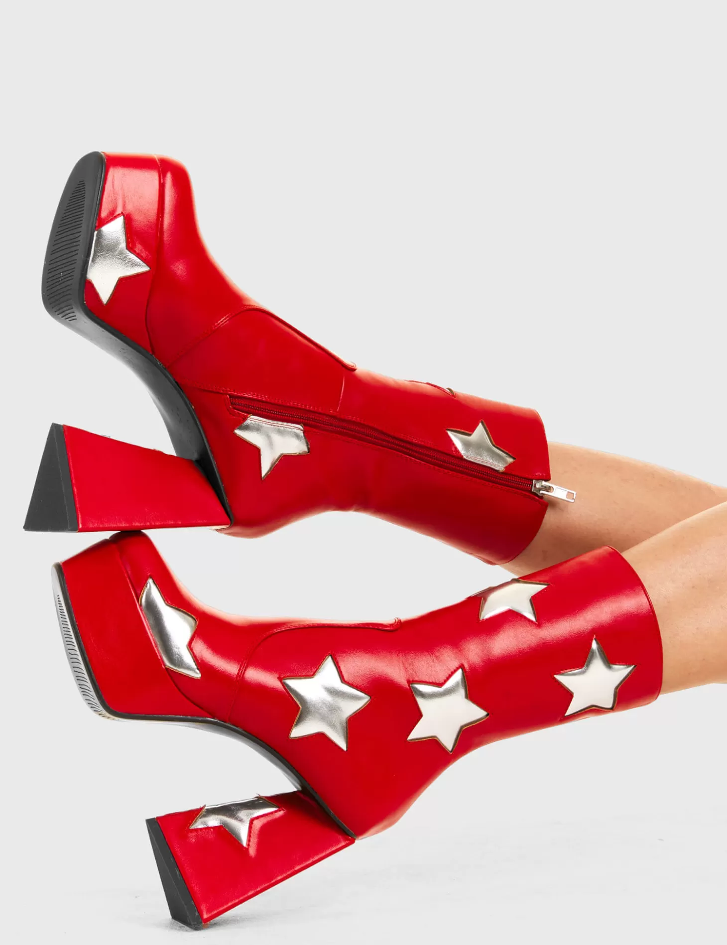 lamodawebsite Cheville*Seeking Stars Platform Ankle Boots