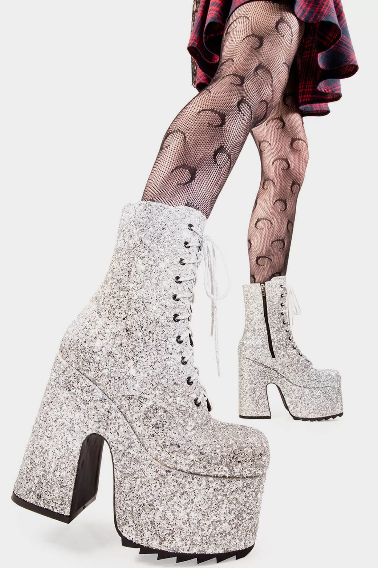 lamodawebsite Cheville*Spotlight Chunky Platform Ankle Boots