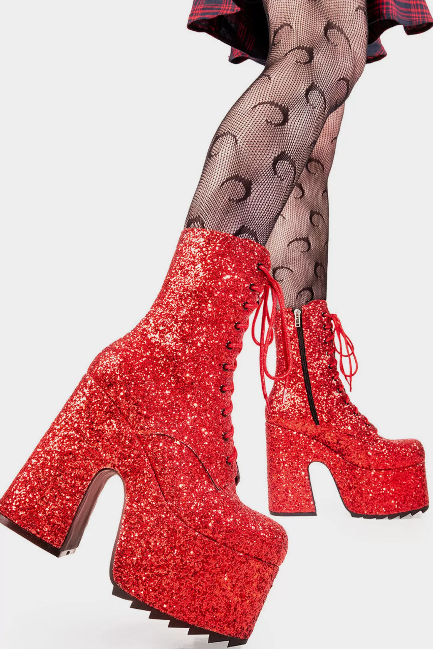 lamodawebsite Cheville*Spotlight Chunky Platform Ankle Boots