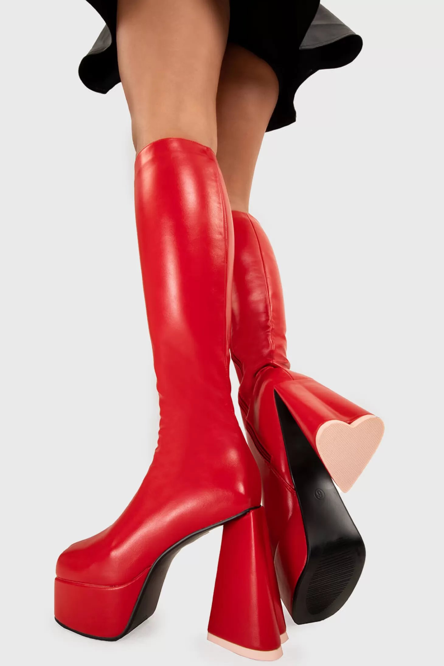 lamodawebsite Genou Haut*Sweet Talker Platform Knee High Boots