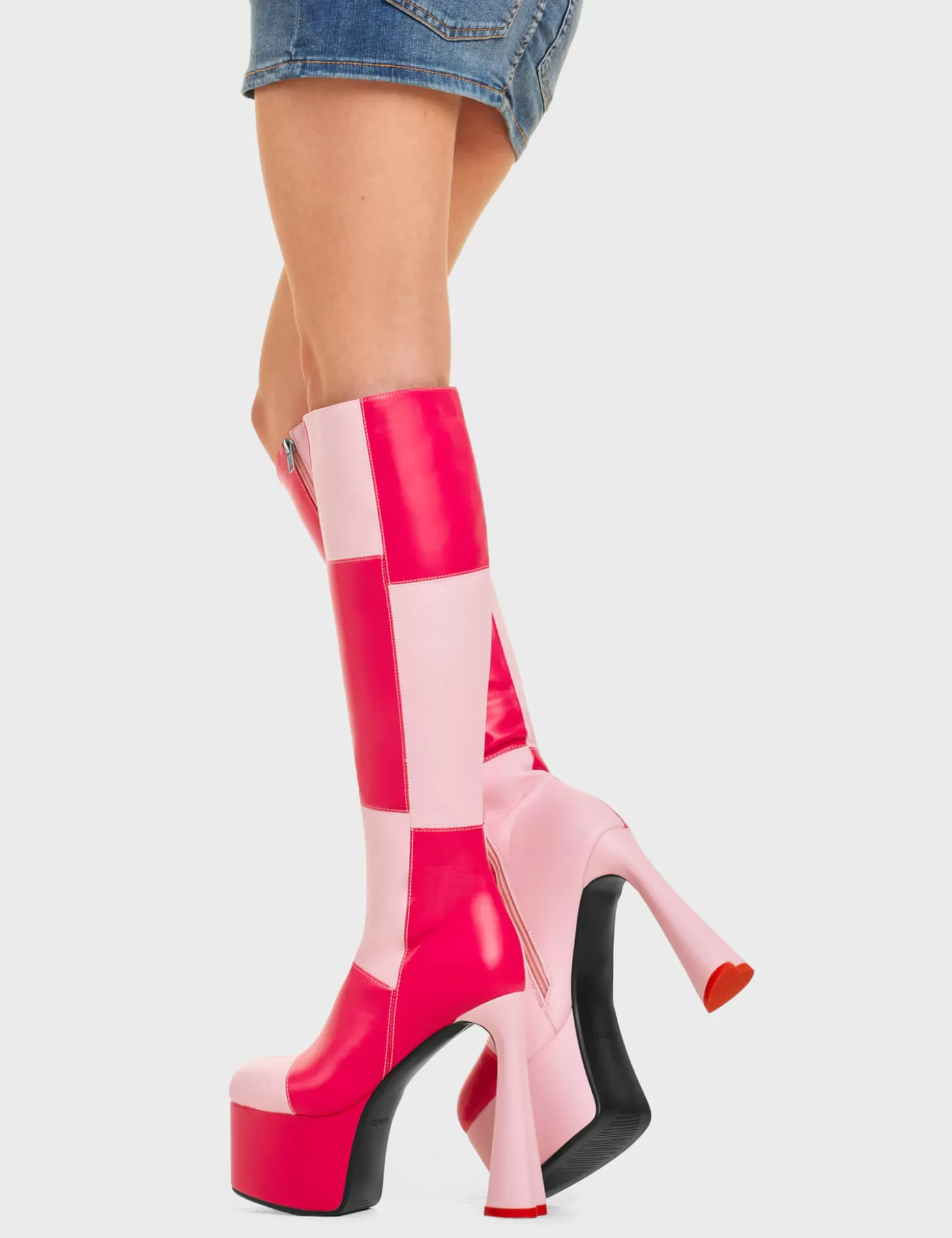 LAMODA Genou Haut*Sweet Tooth Platform Knee High Boots