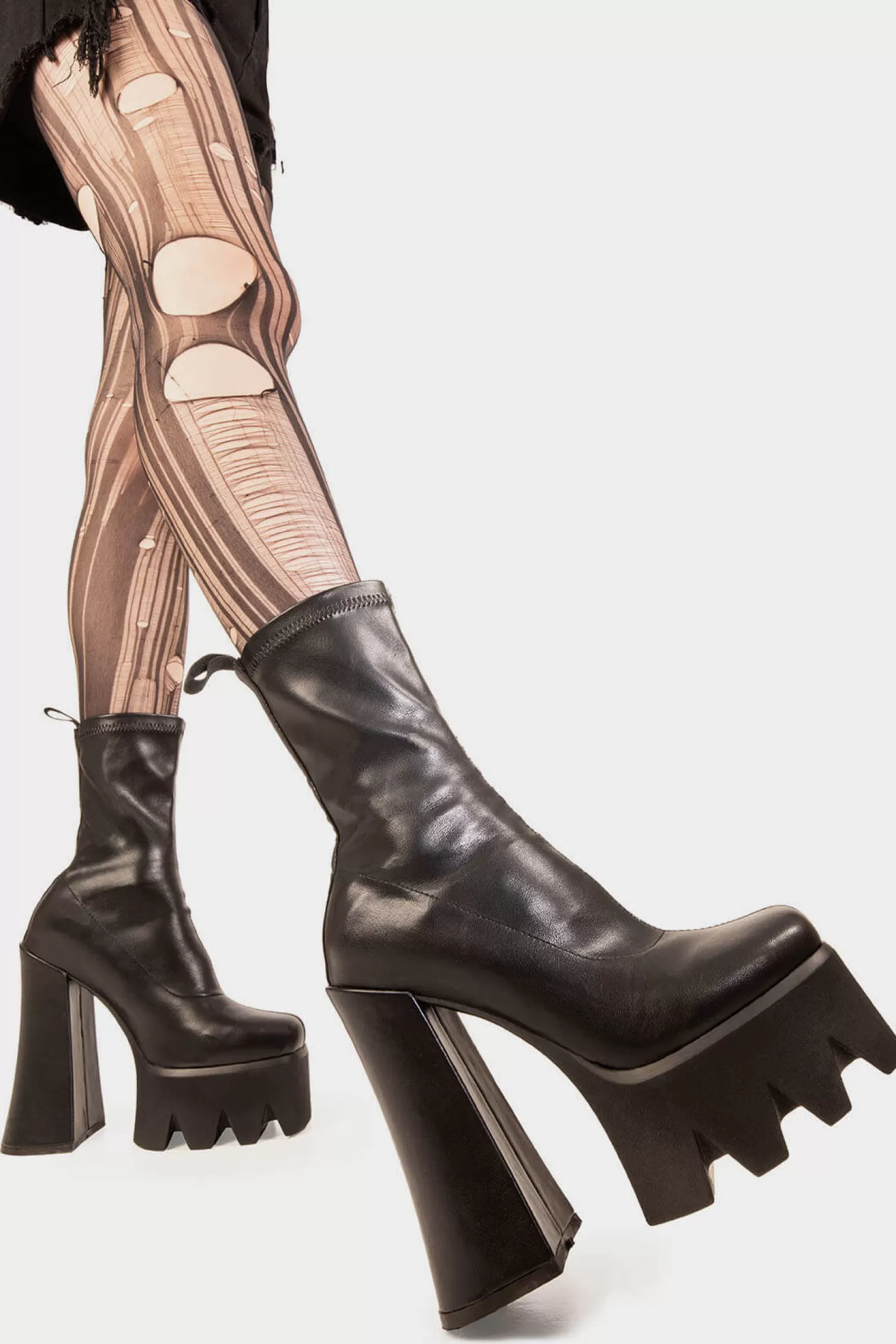 lamodawebsite Cheville*Troublemaker Platform Ankle Boots