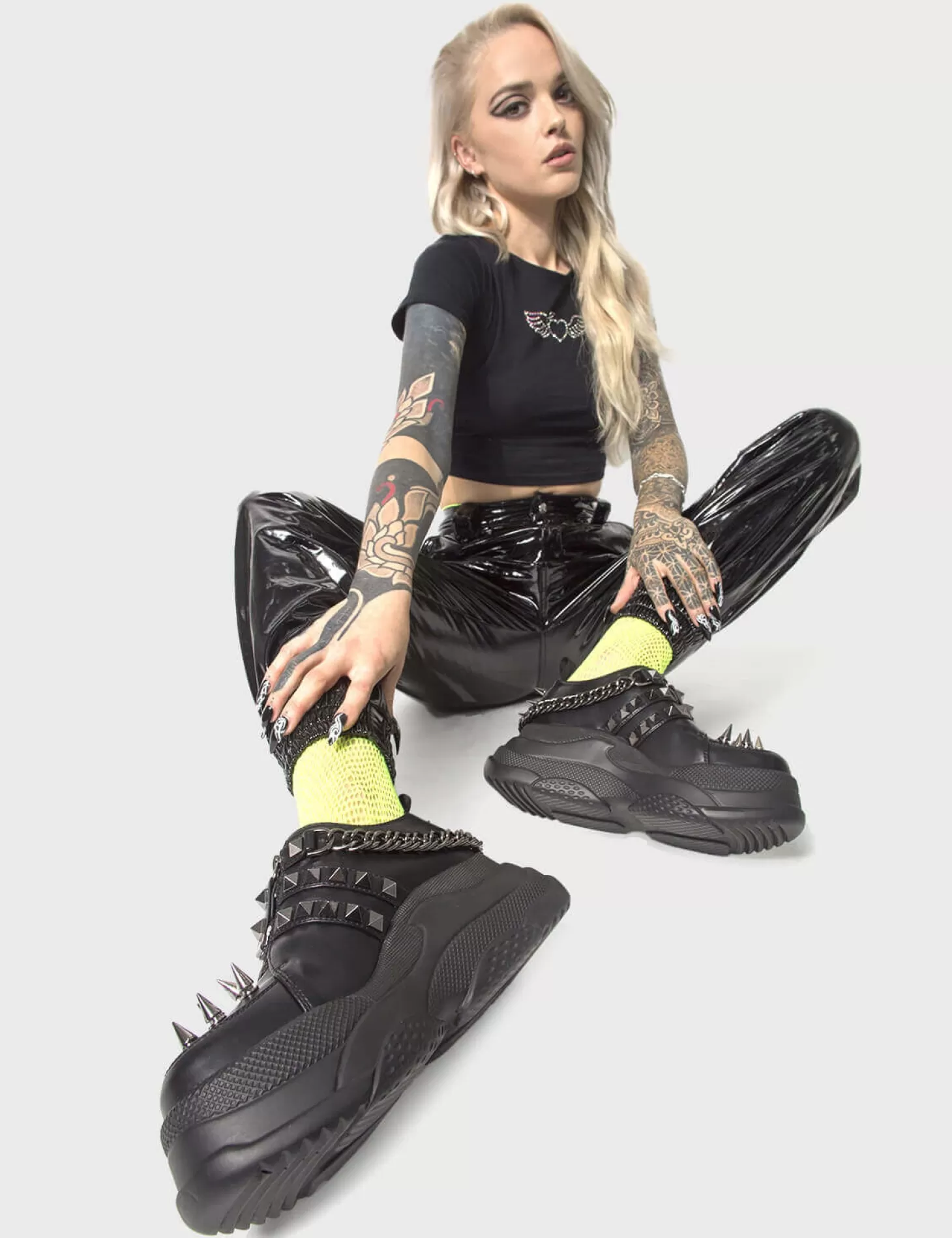 lamodawebsite Baskets*Watch Out Chunky Platform Sneakers